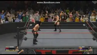 SHINSUKE NAKAMUIRA KINSHASA - GORE AND PERKINS WWE2K16 UNIVERSE MODE