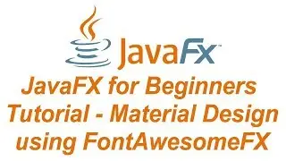 JavaFX with MySQL for Beginners Tutorial - Setting up FontAwesoweFX in Eclipse and Scene Builder