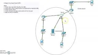 Zone-based firewall (ZBF) | Cisco Packet Tracer