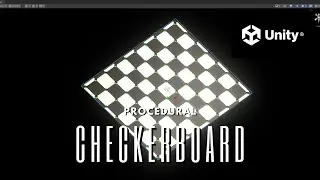 Procedural checkerboard in Unity