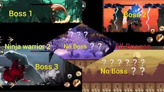 Ninja warrior 2 All Bosses All zone Boss 