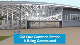 HS2 Old Oak Common Station Construction