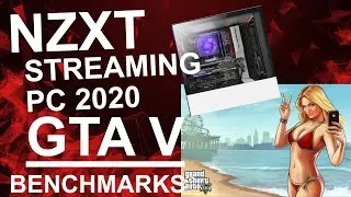 NZXT $1500 BUDGET STREAMING PC 2020 1440p GTA V Benchmarks RTX 2070 Super w/ AMD RYZEN 3700x