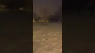 Снег в минске. А то будет как в европе зима без снега поэтому и завпечатляю на память