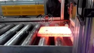 medium frequency induction heating equipment video
