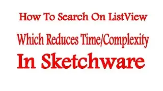 How to Search on ListView|Sketchware Tutorials