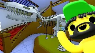 I'm Building a DINOSAUR in Wobbly Life!