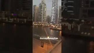 Вечерний Дубаи. Сара Окс в ОАЭ #дубаи