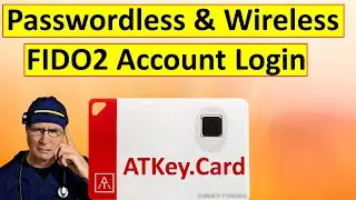 How to Use Passwordless Login with ATKey.Card- FIDO2 Made Easy!