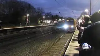 Flying Scotsman Flies Past Longbridge Station December 13th 2023