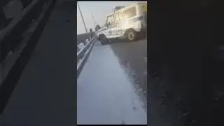 В Улан-Удэ на Селенгинском мосту произошла серьёзная авария