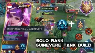 Guinevere Emblem + Build Tank Wort It ?  | Watch This | Guin Exp Lane | Solo Rank | MLBB