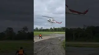 1/2 ton tandon terangkat dengan helicopter..!!!! long line operation.. eagle copter