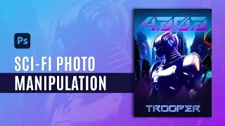 Trooper Sci-Fi Photoshop Manipulation Speed Art - Photo Manipulation in Photoshop