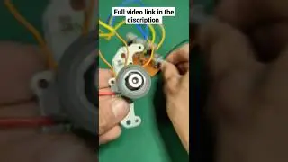 Powerful brushless motor from old dvd room | bldc motor controller 