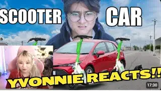 Yvonnie reacts to Micheal Reeves video | Scooter car