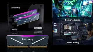 Fanxiang RGB DDR4 RAM 32GB Desktop Gaming Machine Overclocking Memory