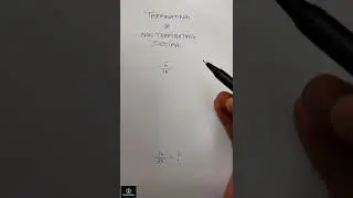 Terminating or non terminating?