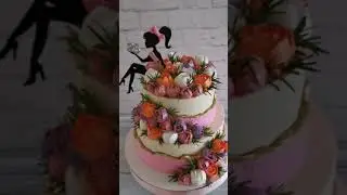Торт для девушки. Торт на 25 лет.