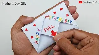 Mothers Day Craft: How to Make Mothers Day Card | DIY Mothers Day Gifts | Easy Paper Crafts
