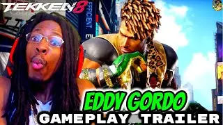 FIRST DLC DATE! Tekken 8 Eddy Gordo Gameplay Trailer Reaction