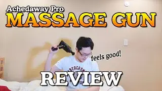 Achedaway Pro Massage Gun Review (Feels So Good!)
