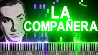 La Compañera (zamba) Alberto Castelar | Synthesia Piano Tutorial