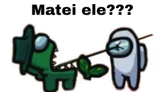 Joguei among us  com o meu irmão