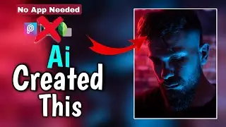 How to Make Dual Tone Photo Without Light || Create Dual Tone Photos With AI || MAXXEDITOR