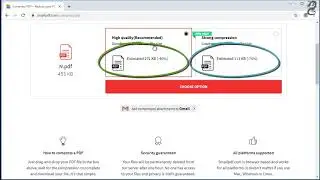 How to compress PDF into smaller file size