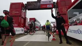 Climbing Alto de Cubilla, Spain pre La Vuelta stage