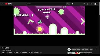 Reacting to Developer 91 playing Geometry Dash