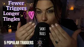 ASMR / 5 Popular Triggers for Longer ✨✨