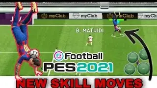 PES 2021 MOBILE | ALL SKILL TUTORIAL (CLASSIC CONTROL)