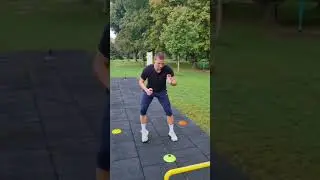 REACTION SPEED ABILITY DRILL SEQUENCE #sports #football