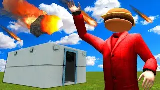 We Built a BUNKER to Survive NATURAL DISASTERS in Gmod! (Garry's Mod RP)