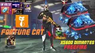 COMO GANHAR DIAMANTES GRATUITOS COM FORTUNE CAT COMO USAR NO  FREEFIRE