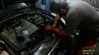 Nissan Teana J32. Установка дополнительного радиатора КПП(Вариатор)