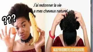 J´ai redonner la vie a mes Cheveux Naturel/Ressusciter/Sauver mes cheveux morts et abimés