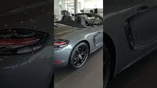 Porsche Boxster 718  Agate Grey Metallic   #shorts #porsche  #car