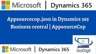 Appsourcecop.json in Dynamics 365 Business central | AppsourceCop