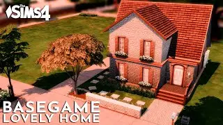 Basegame Lovely Home Speed Build - The Sims 4