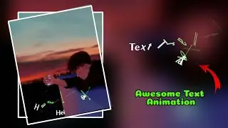 Text Animation Using Text Transform In Alightmotion [2021]