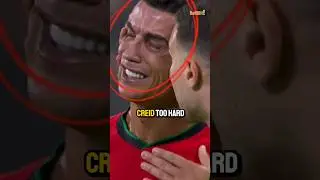 Ronaldo was in tears after missing the most important penalty in his career in euro.💔 that hurts ngl