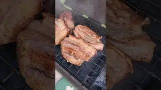 Грудинка запечённая на мангале