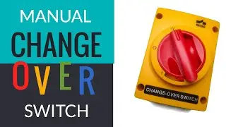 Manual changeover switch