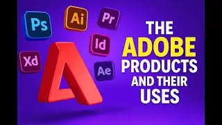 Adobe Products & Their Uses — Complete Beginner’s Guide!