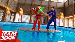 Battle for King of the Floating Island! | Break the Body Targets!!
