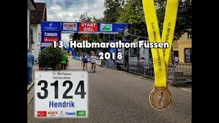 13. OBI Füssen Halbmarathon 2018 aus Läufersicht (Königsschlösser Romantik Marathon)