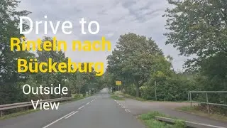 Drive to Rinteln nach Bückeburg  | outside the view of Rinteln